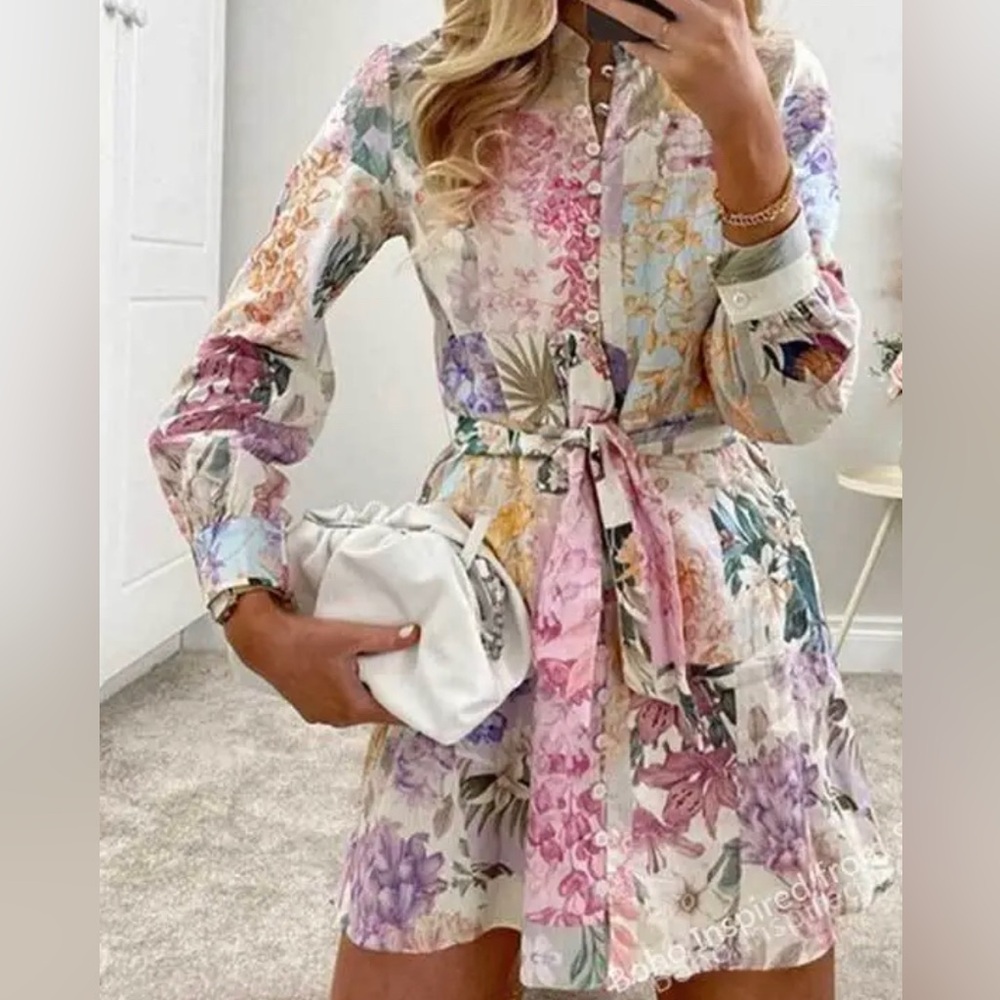 Zara Viral Floral Dress